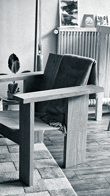 Domi armchair by Quentin Faure