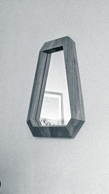 Murano mirror by Quentin Faure